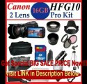 BEST BUY Canon VIXIA HF G10 Full HD Camcorder with HD CMOS Pro and 32GB Internal Flash Memory with SSE 16GB Pro Kit includes 2 Batt...