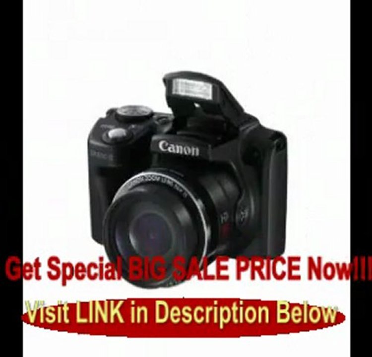 Canon PowerShot SX500 IS 16.0 MP Digital Camera with 30x Wide-Angle Optical Image Stabilized Zoom and 3.0-Inch LCD (Black) REVIEW