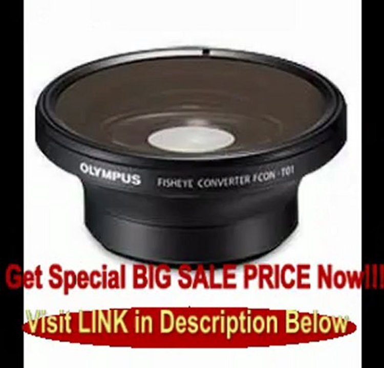 Olympus FCON-T01 Fisheye Converter Lens for Olympus Tough TG-1 Camera (Black) FOR SALE