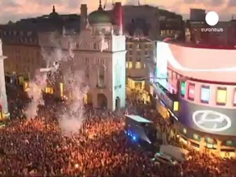 Piccadilly Circus transformé en cirque géant