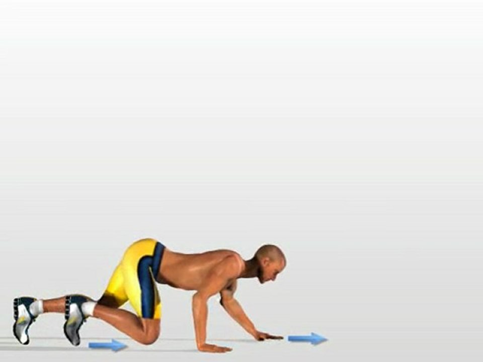 Female Male Workout exercise - how to get bigger hips buttocks legs