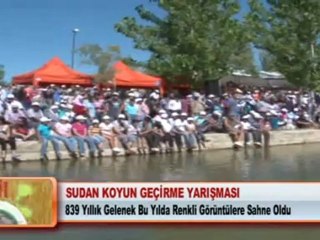 SUDAN KOYUN GEÇİRME YARIŞMASI