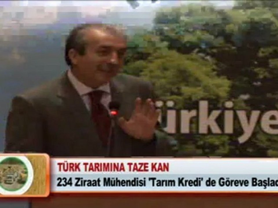 TÜRK TARIMINA TAZE KAN