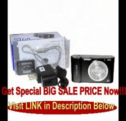 Samsung ST68 Compact Digital Camera - 16.1mp - Live Panorama - Black FOR SALE