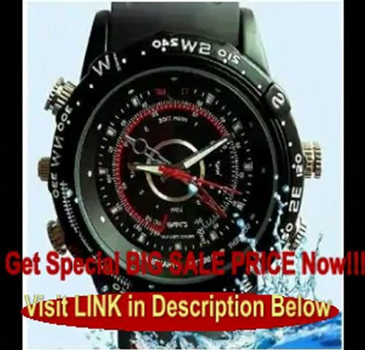 Spy Watch with Hidden Camera and Microphone Video Recorder USB 4gb FOR SALE