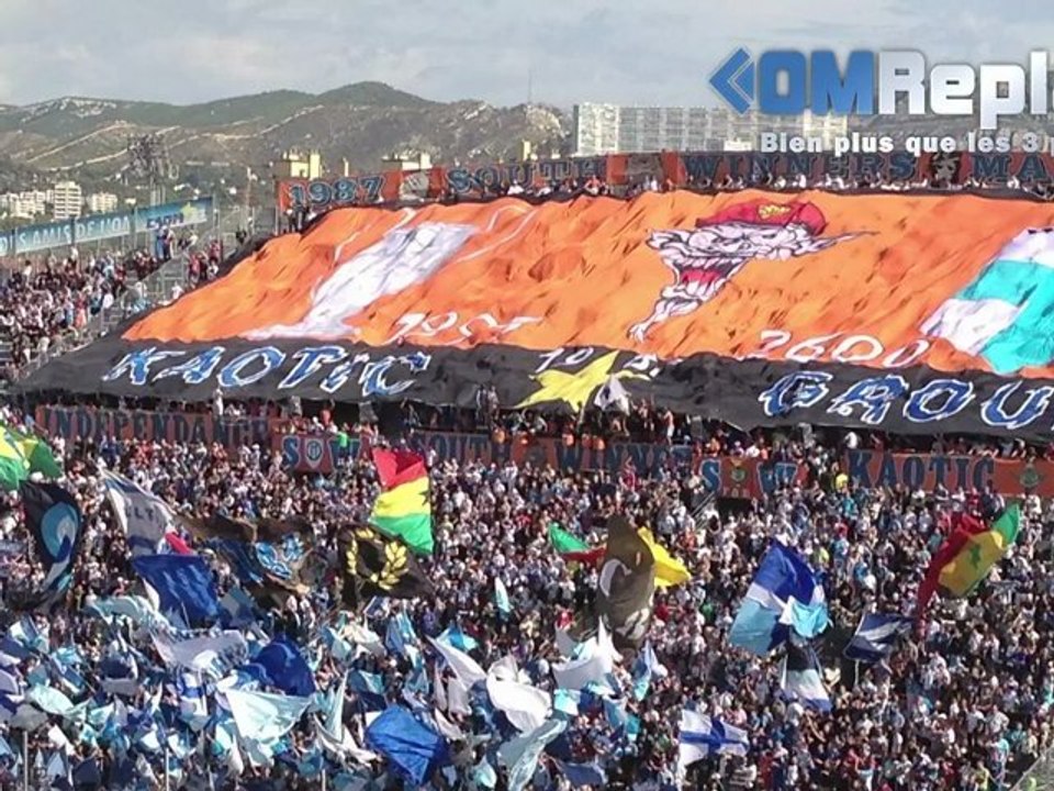 OM - Rennes : les tifos