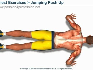 Jumping Push Up - Advanced chest workout