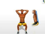 Legs exercises : How to Squats for quadriceps muscles