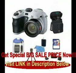 General Electric Power Pro X500-WH 16 MP with 8GB Camera Bundle (White)