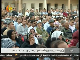 Serok Barzanî li rêwresma bîranîna enfala Behdînan