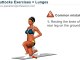 Lunges, buttocks exercises