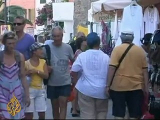 Memorial for victims of Costa Concordia