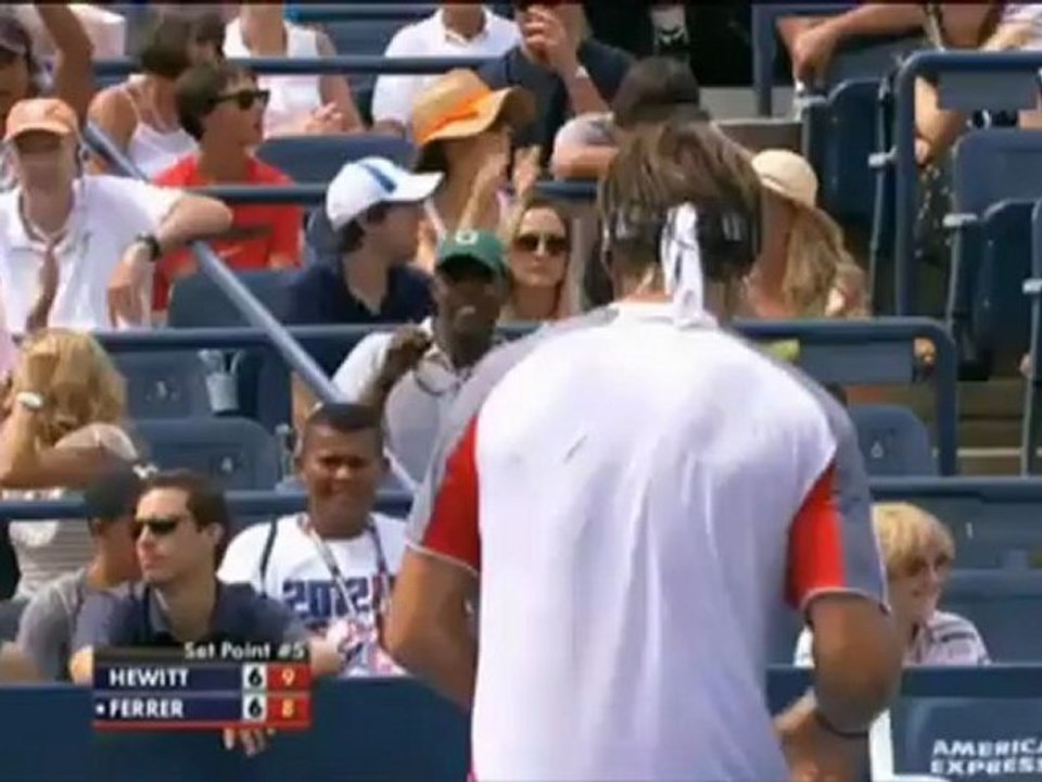 US Open: Ferrer steht im Achtelfinale