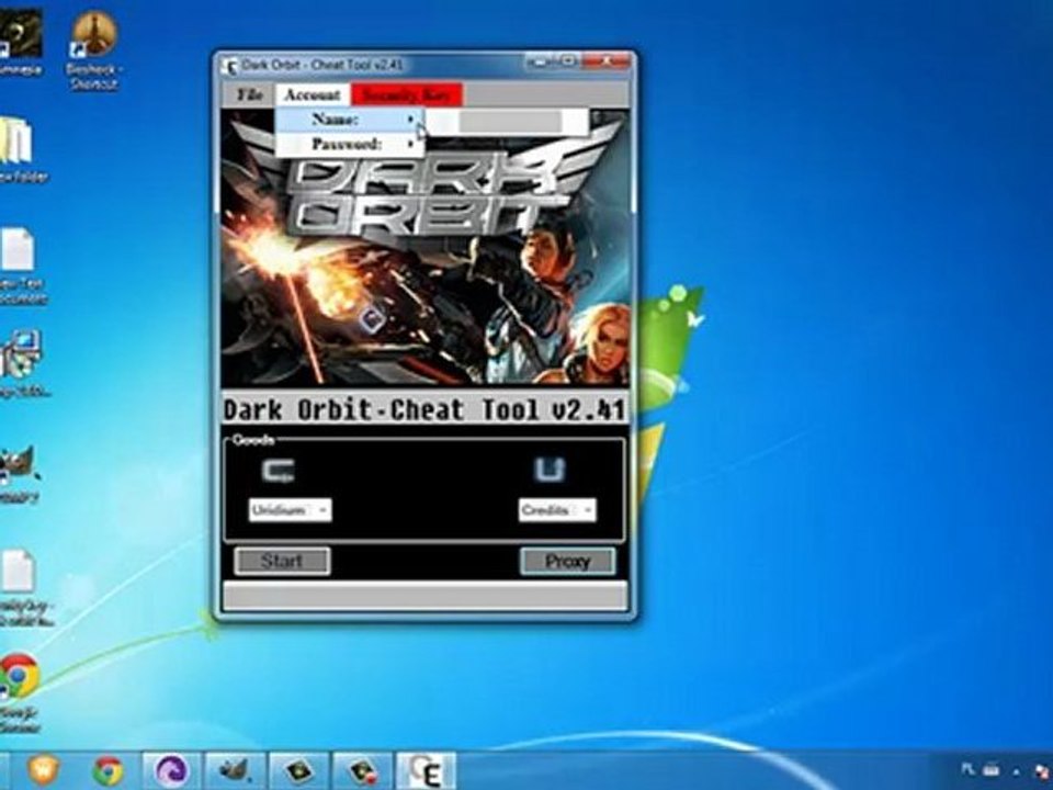 Dark Orbit - Cheat Tool v2.41 [Working, Auto Update] Free Download from RapidShare