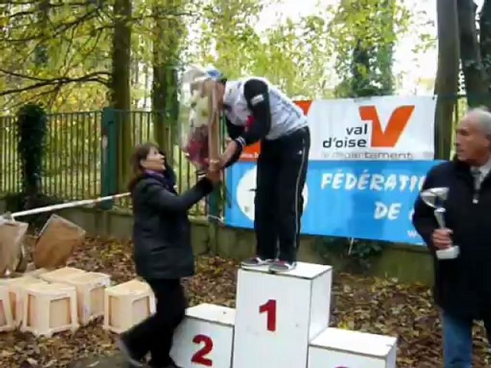 Cyclo Cross de Sannois 2011 Victoire de Morgan Chedhomme