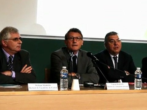 [ARCHIVE] Vincent Peillon à la rencontre des professeurs stagiaires du second degré de l'académie de Créteil, 27 août 2012