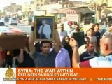 Syrian refugees make for borders