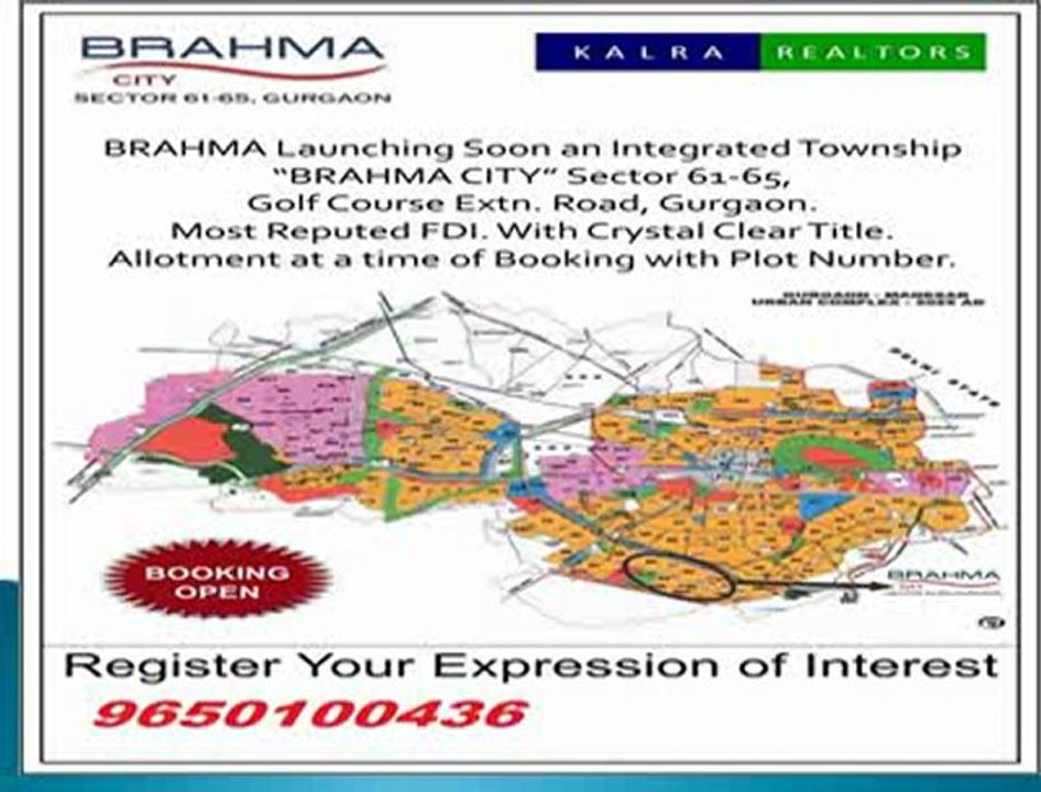 9650100436 Plots On Golf Course Extension Road Sector 61 to 65