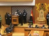 Ghana's Mahama sworn in as president