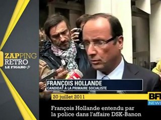 Il y a un an : Hollande entendu dans l'affaire DSK-Banon