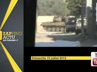 Les rebelles filment la guerre à Damas