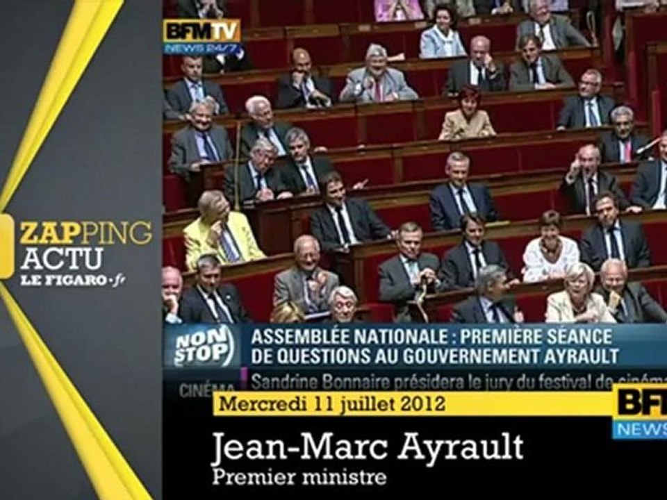 Première séance de questions combative à l'Assemblée