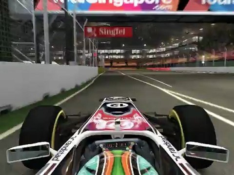 F1 2011 - GP de Singapour - Mon 2e arrêt aux stands