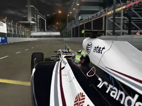 F1 2011 - GP de Singapour - Mon abandon