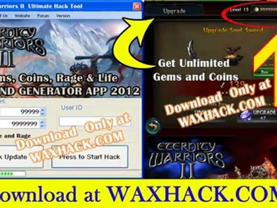 Eternity Warriors 2 Hacks- Get Unlimited Free Gems Using Eternity Warriors 2 Hack iPhone