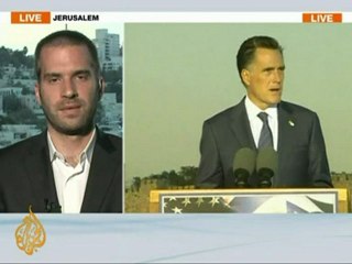 Romney pledges support for Israel