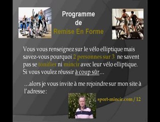 Velo elliptique jogging