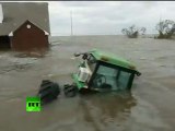 US Flooded: Video of Isaac aftermath, houses in water up to roofs