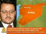 Al Jazeera's correspondent reports from Syria's Aleppo