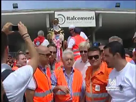 Porto Empedocle San Calogero alla Italcementi TVA Notizie 3 Settembre