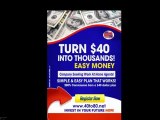 Benefits of MCA, Turn $40 into Thousands Weekly