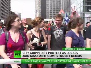 Pots & Pans Protest: Angry Canadians make a bang
