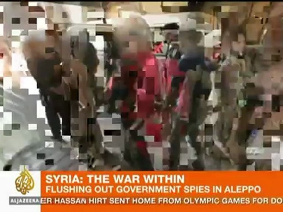 Rebels face network of 'spies' in Aleppo