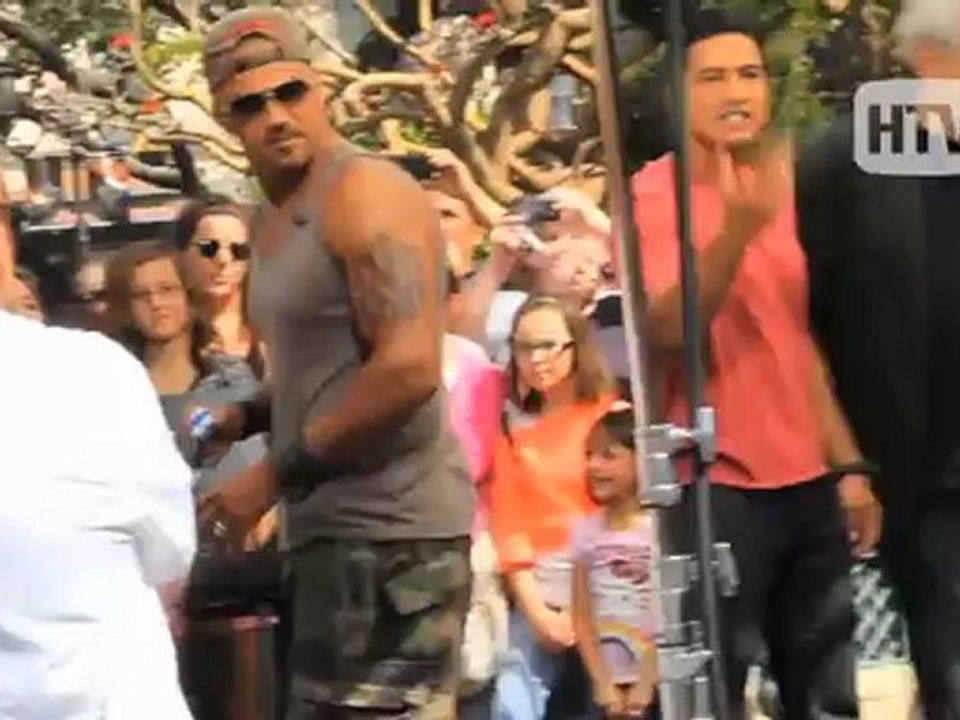 Shemar Moore Hits Up The Grove.
