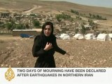 Villagers suffer effects of Iran earthquakes