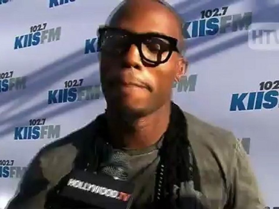 B.O.B. On The Red Carpet At KIIS FMs Wango Tango Event.