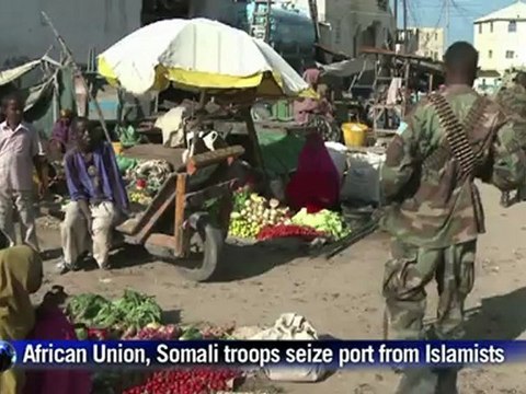 AU and Somali troops seize port of Marka from Islamists