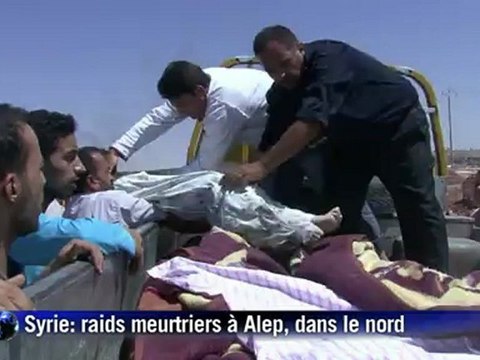 Syrie: raids meurtriers à Alep et al-Bab