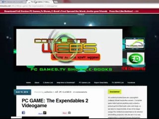 The Expendables 2 Videogame SKIDROW 2012 Download Full Version Free!