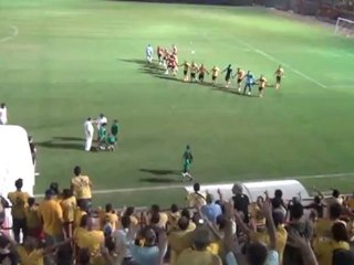 Τα όλε όλε στο τέλος του ματς