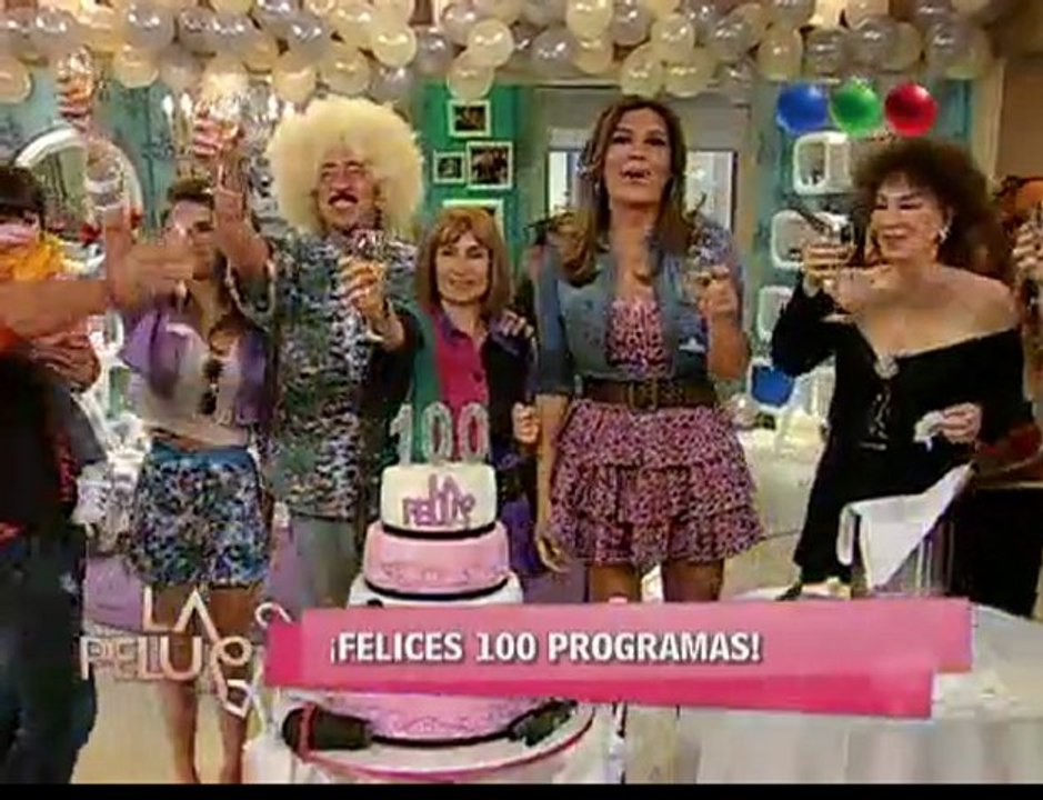 La Pelu festeja 100 programas