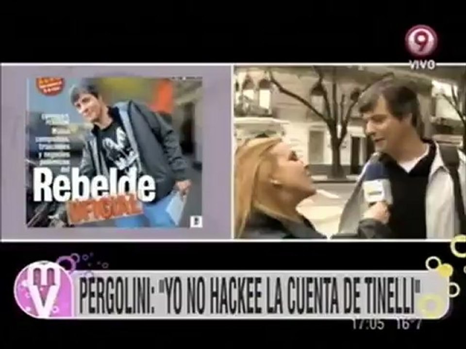 Mario Pergolini, picante  No creo que el Twitter de Tinelli haya sido hackeado
