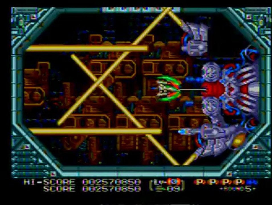 Eliminate Down - 1LC - Normal Mode - Megadrive Genesis