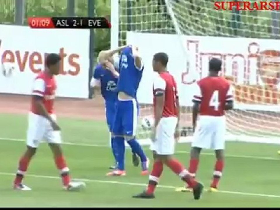 Arsenal vs Everton Under 18's Highlights