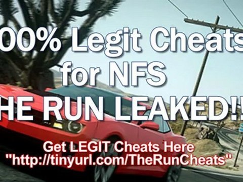 100% Legit Cheats for NFS THE RUN LEAKED!!!