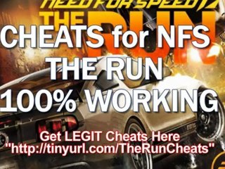 CHEATS for NFS THE RUN 100% WORKING